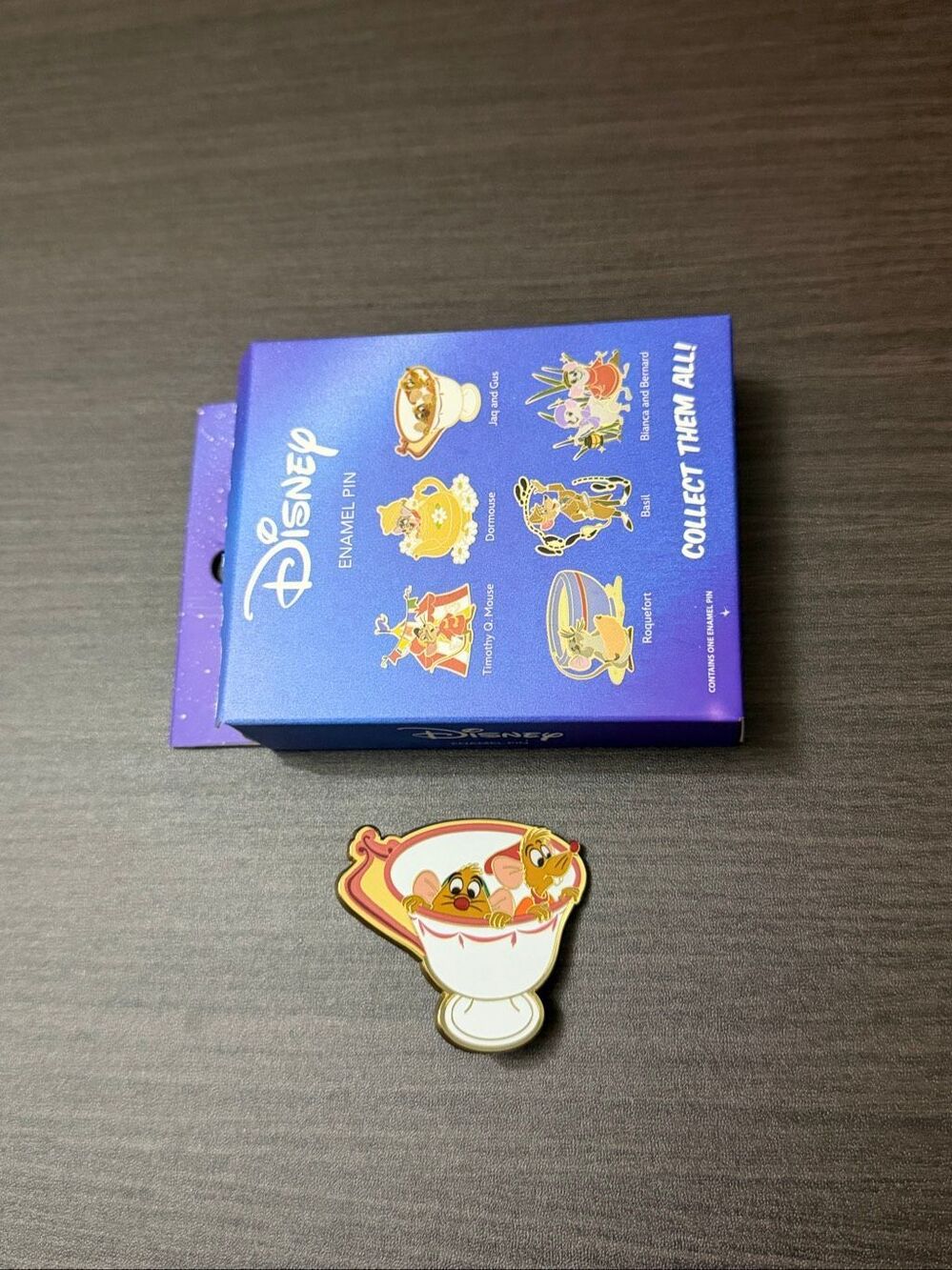 Disney Mice Blind Box Enamel Pin - Jaq & Gus